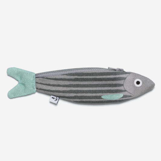 鯡魚鑰匙包＿灰